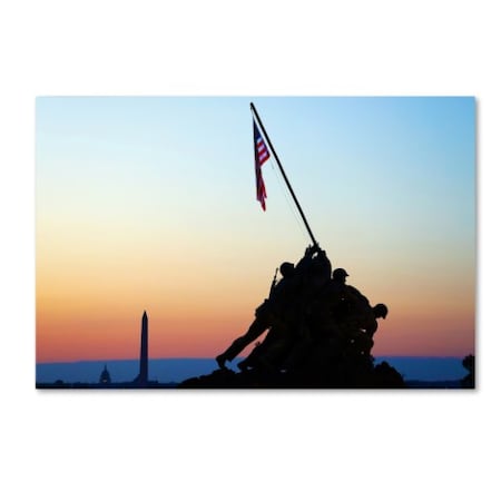 CATeyes 'Marine Corps Memorial' Canvas Art,30x47